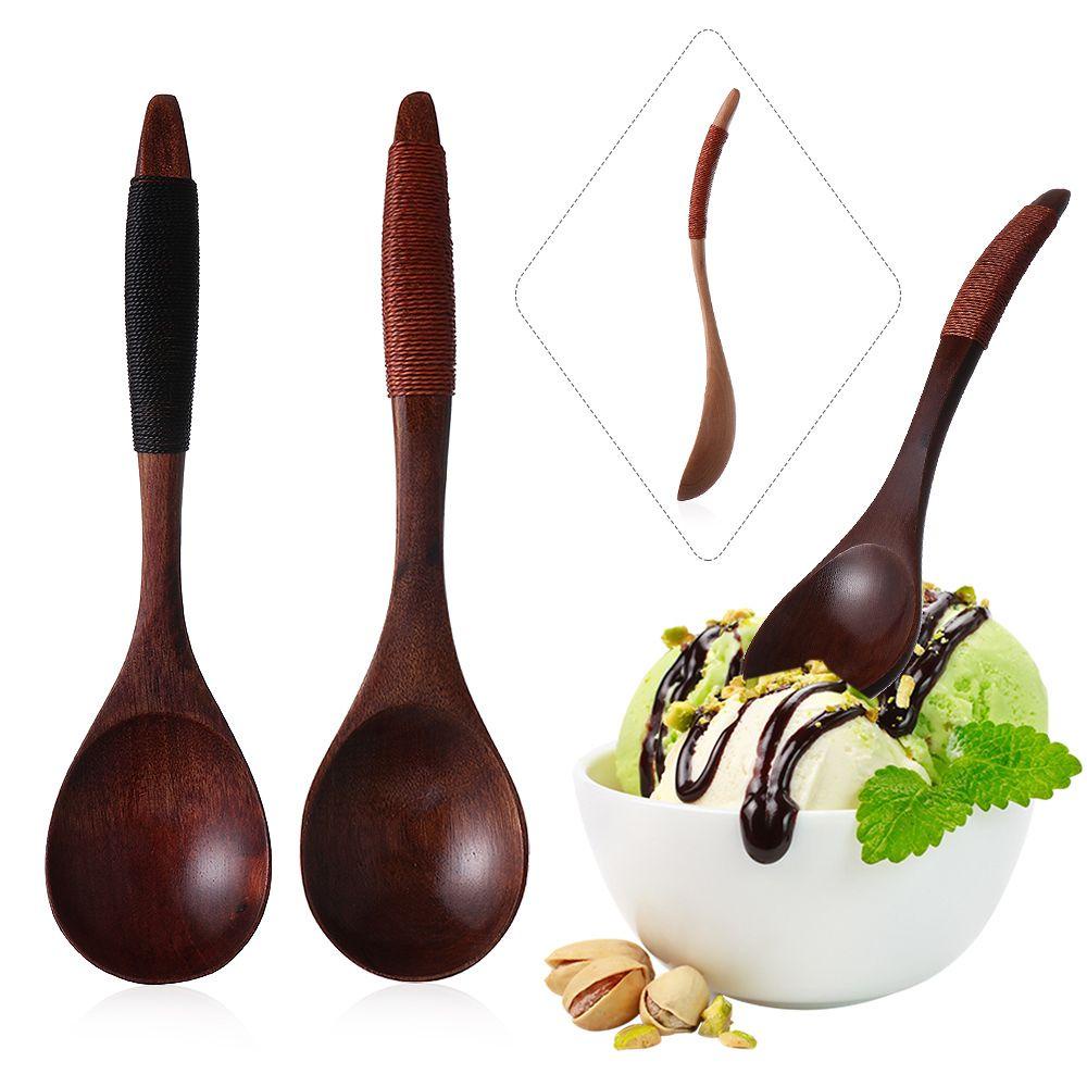 Muỗng Gỗ Ăn Món Tráng Miệng Cho Nhà Bếp