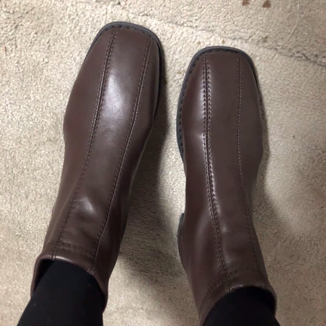 Bốt Nữ Cổ Thấp,Boots Da Mềm Kéo Khóa Sau Kiểu Dáng Hàn Quốc GB04 | BigBuy360 - bigbuy360.vn