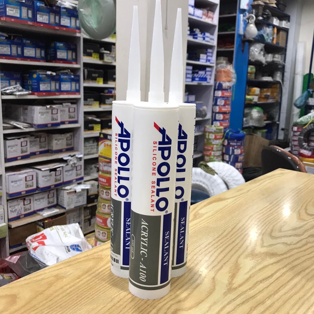 Keo Silicone  - Keo Dán Kính - Apollo A100