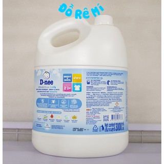 Nước giặt xả Dnee 3000ml Thái Lan