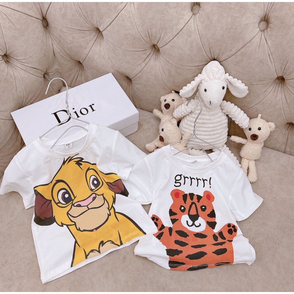 Bộ cộc tay cho bé, đồ bộ quần áo cộc tay chất cotton AM871