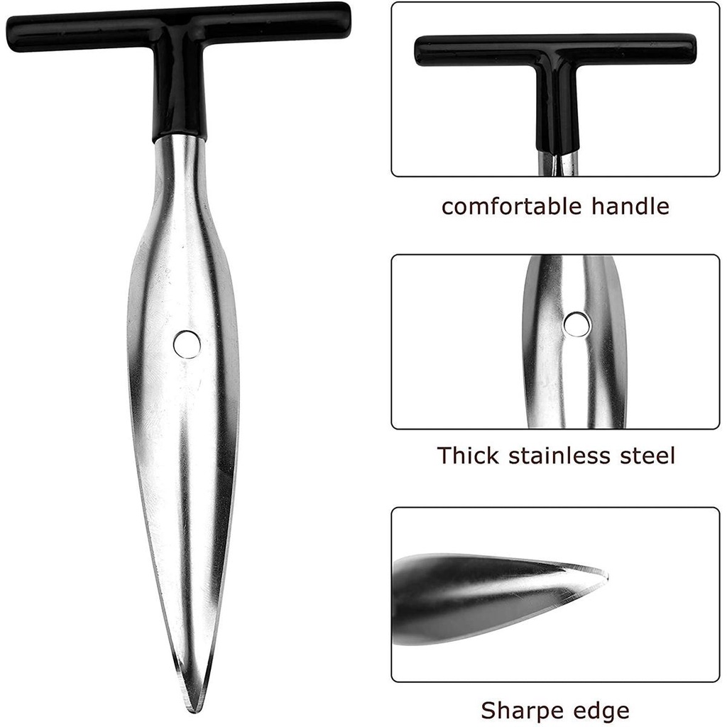 Shanrong Dụng Cụ Khui Dừa Cắt Nước Trái Cây Nhanh Chóng An Toàn Dễ Sử Dụng