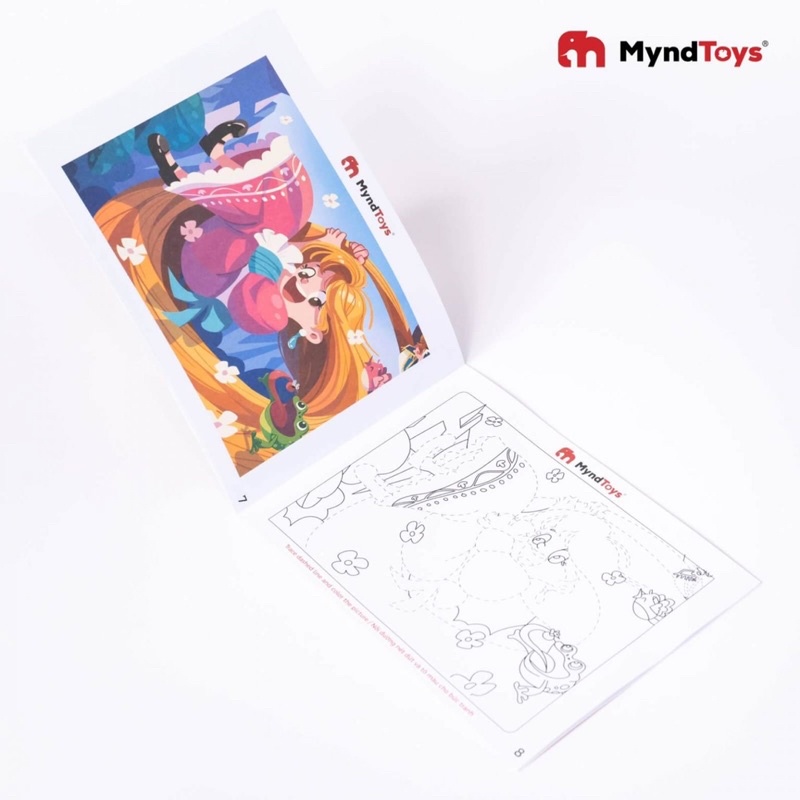 Đồ chơi giáo dục, bộ tranh tô màu cho bé từ 2 tuổi - Myndtoys Color Cool