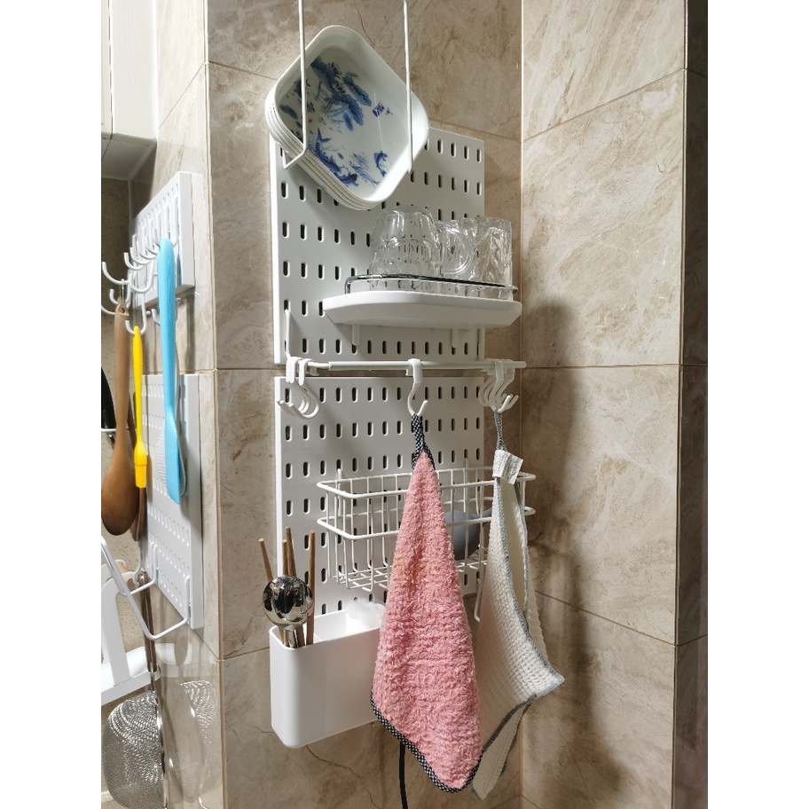 Giá treo giá để đồ kệ để đồ có chắn inox G005