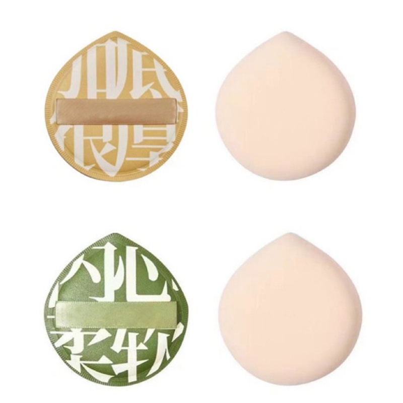 Mút Trang Điểm Ướt Và Khô Bằng cotton Màu Kẹo Ngọt