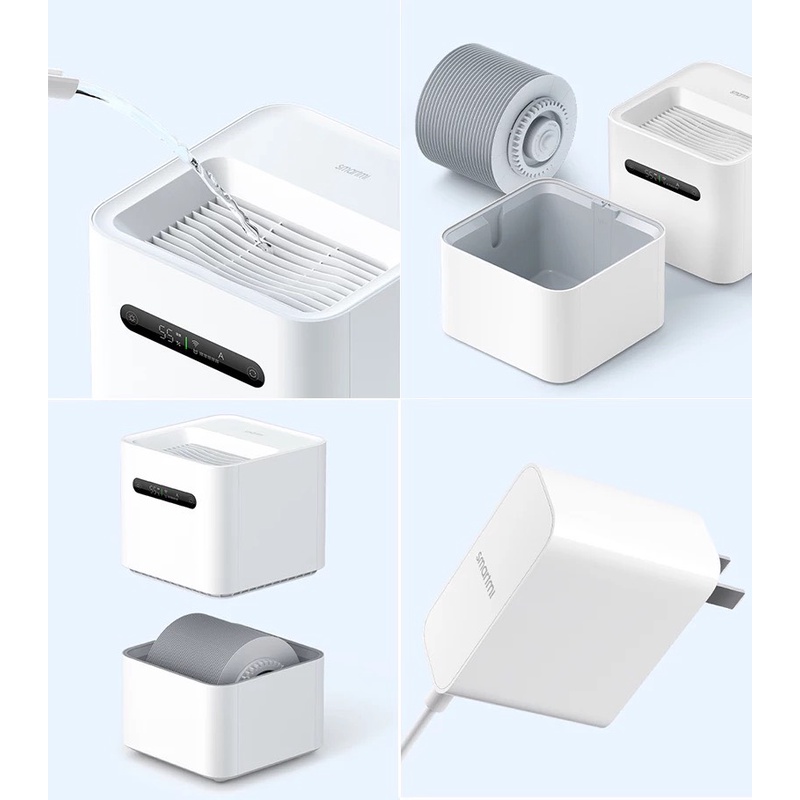 Máy Phun Sương Tạo Độ Ẩm Smartmi Gen 2 - Điều Khiển Qua App - BH 6 Tháng