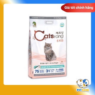 Hạt Thức Ăn Khô Cho Mèo Catsrang trọng lượng 5kg