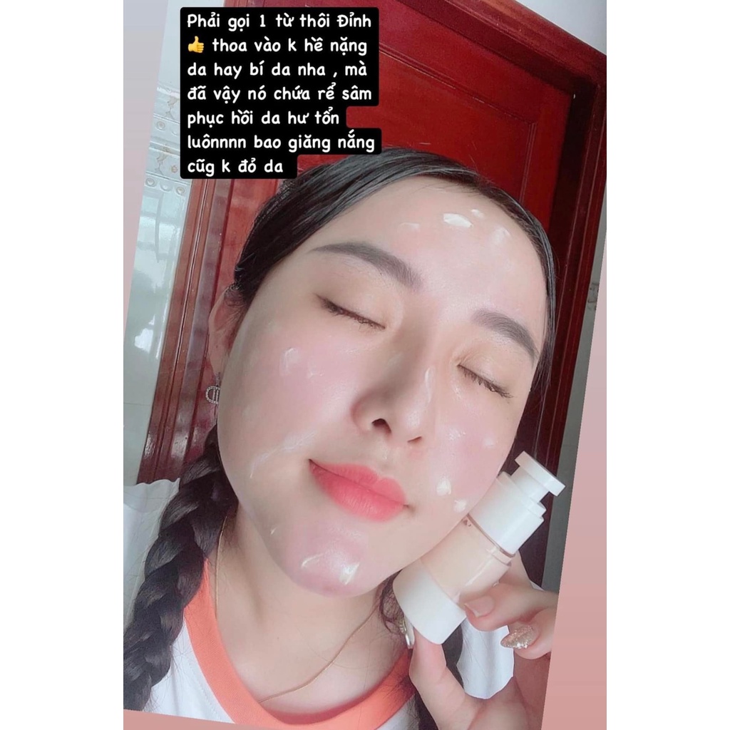 Kem Chống Nắng Rễ Sâm Đông Y - Thanh Nhi Nicos