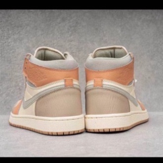 [Ảnh+Video thật][Full bill +box]  Giày Sneaker Jordan 1 Mid Milan Cam Cao Cổ Giày Thể Thao Nữ Da Nhăn
