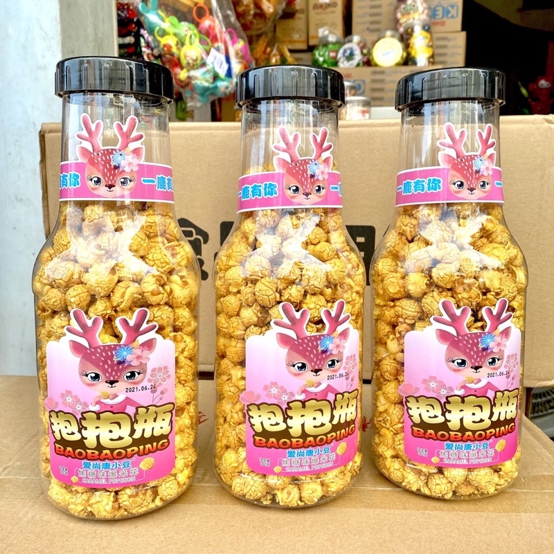 Bắp Rang bơ Chai mini