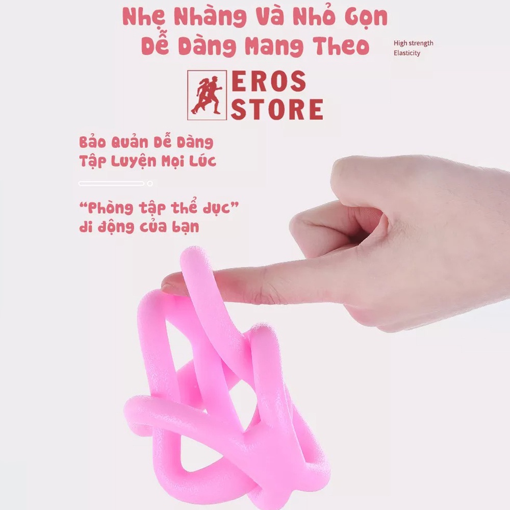 Dây Kéo Đàn Hồi Tập Thể Lực, Tập tay Đa Năng Vòng Số 8 Chính Hãng Eros Store