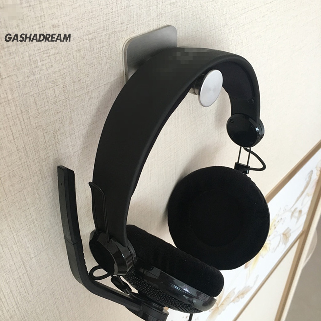 Móc Treo Tai Nghe Gắn Tường Bằng Thép Không Gỉ Tiết Kiệm Không Gian