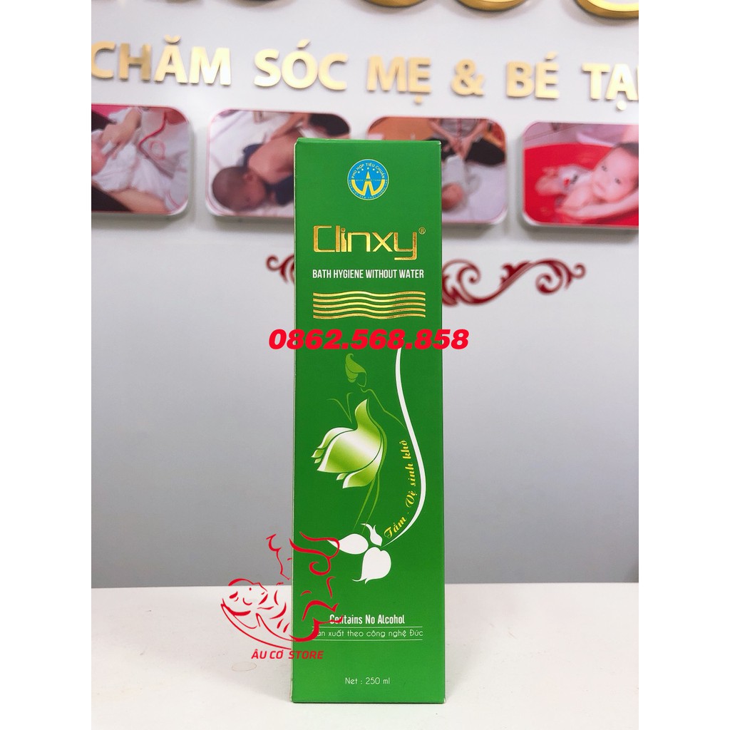 DUNG DỊCH TẮM GỘI KHÔ CLINXY