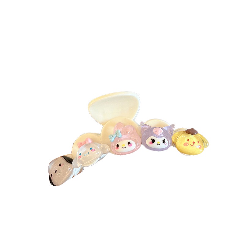 Kẹp Tóc Họa Tiết Hoạt Hình Phong Cách Hàn Quốc Xinh Xắn Cho Nữ