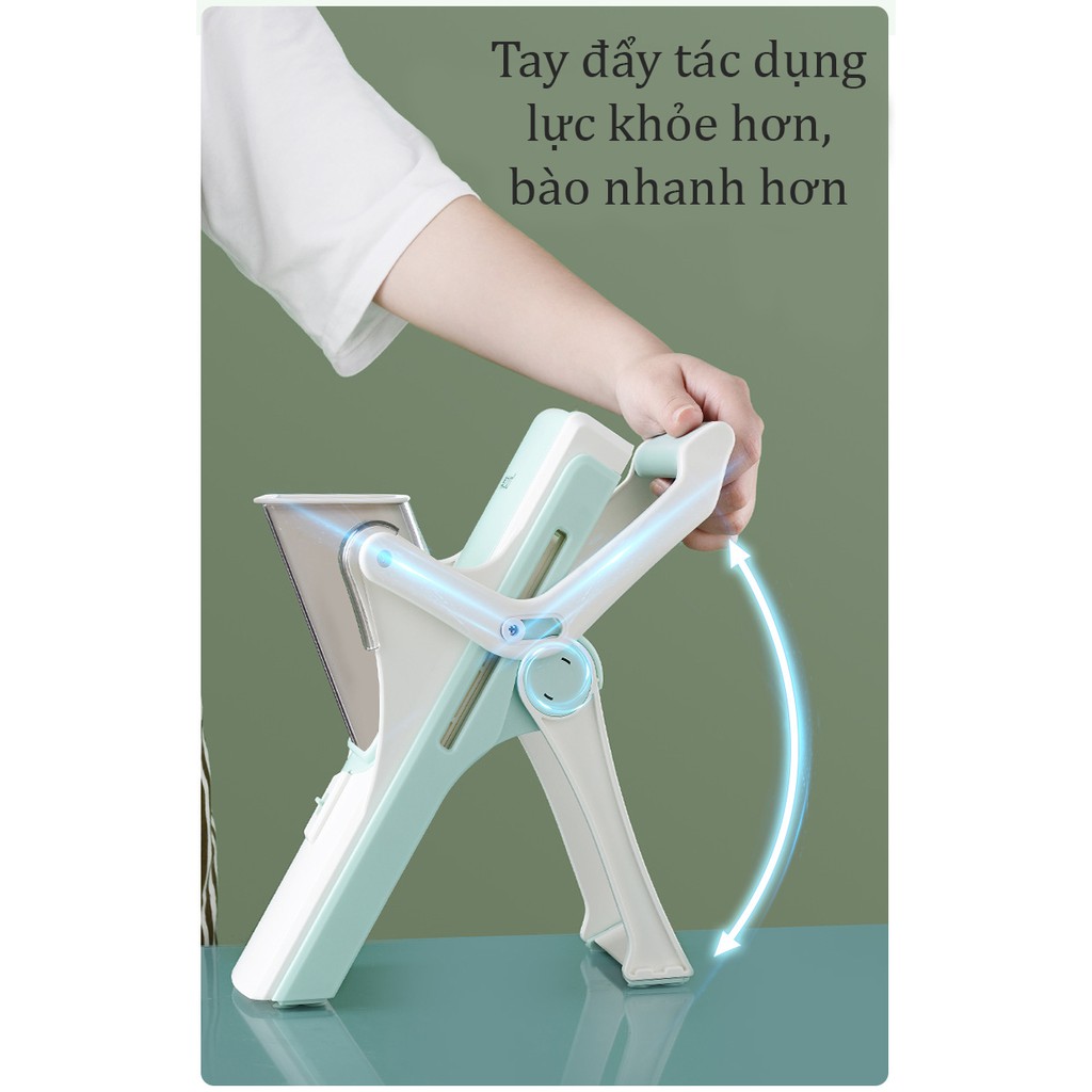 Dụng cụ bào rau củ quả thái thít nạo rau củ quả cao cấp 5 chức năng thông minh bảo hành 12 tháng