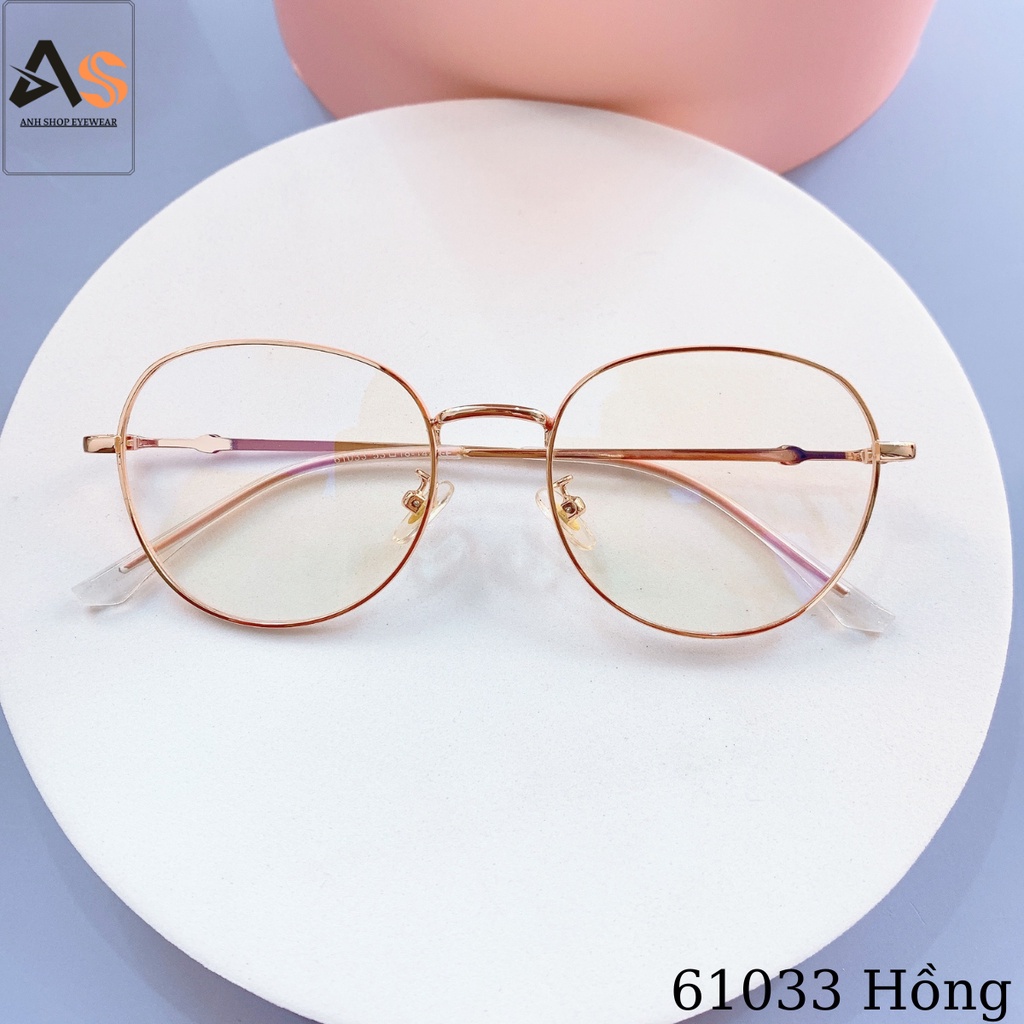 Kính tròn nhỏ kim loại kiểu dáng thời trang trẻ trung 61033