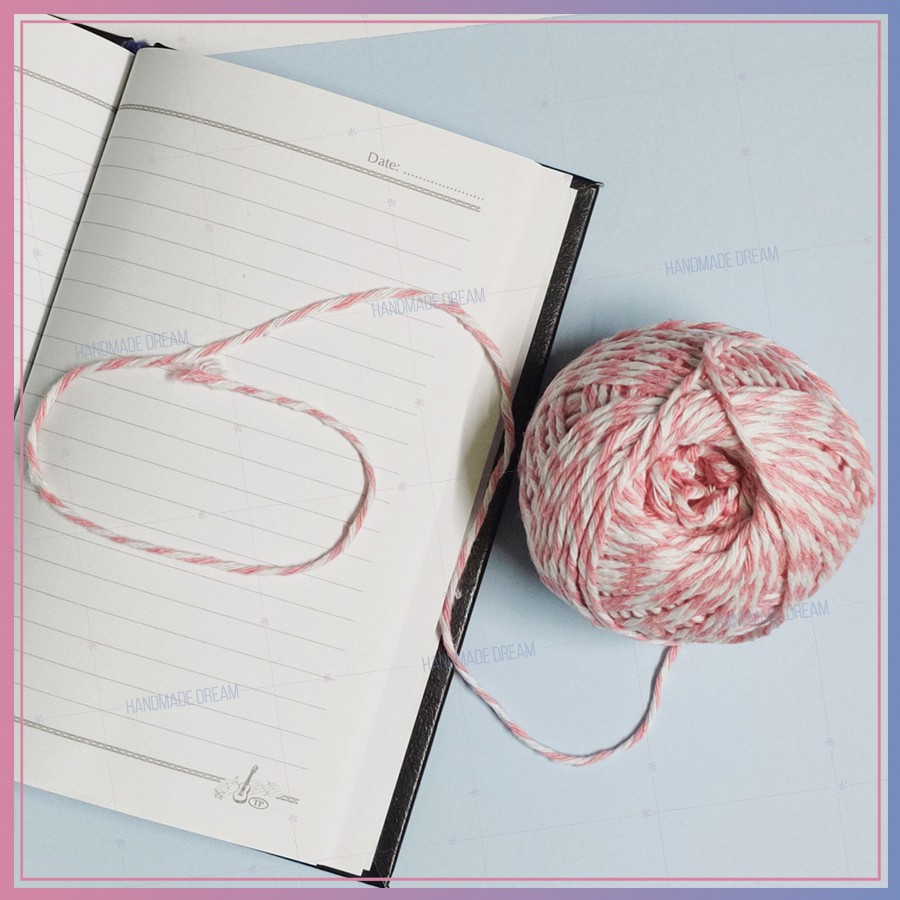 Dây Thừng Cotton Dùng Trang Trí Handmade - Treo Ảnh