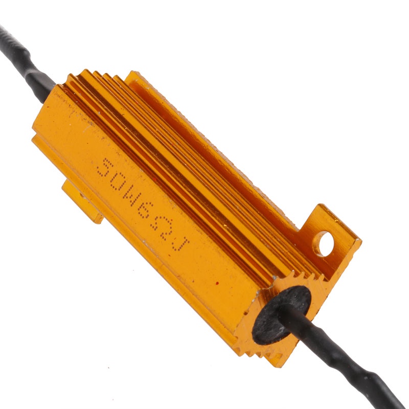 Set 2 Bộ Giải Mã Điện Trở 50w 6ohm Dc 12v Cho Đèn Led Drl