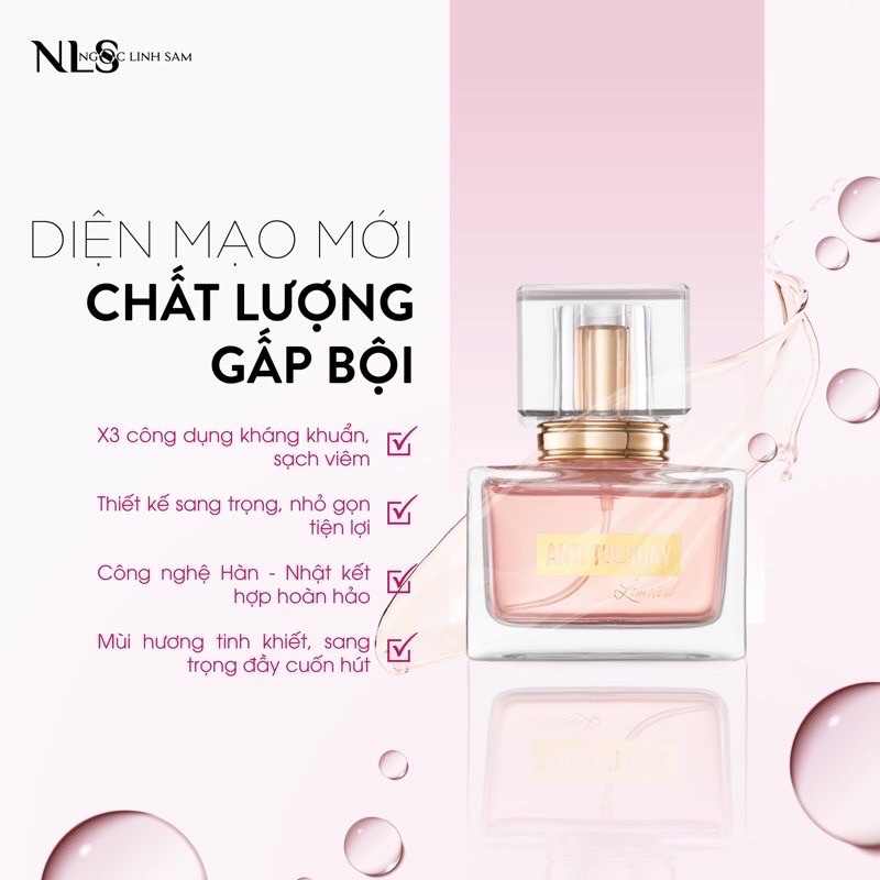 Dung dịch vệ sinh say no tuesday - nước hoa xịt khử anti tuesday