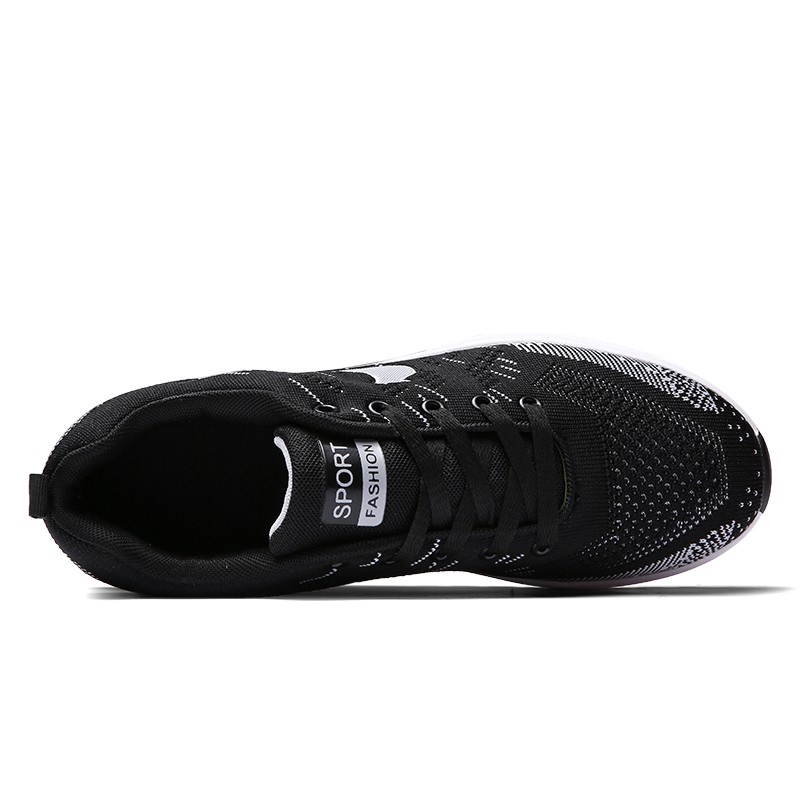 Giày Thể Thao Chạy Bộ Thoáng Khí Phong Cách Hàn Quốc Cho Cặp Đôi size 36-46