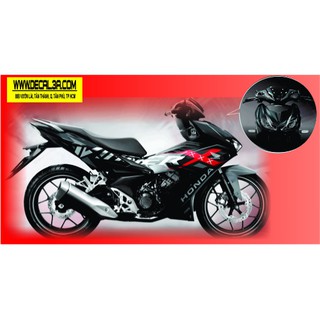 Tem rời winner x honda xe đen