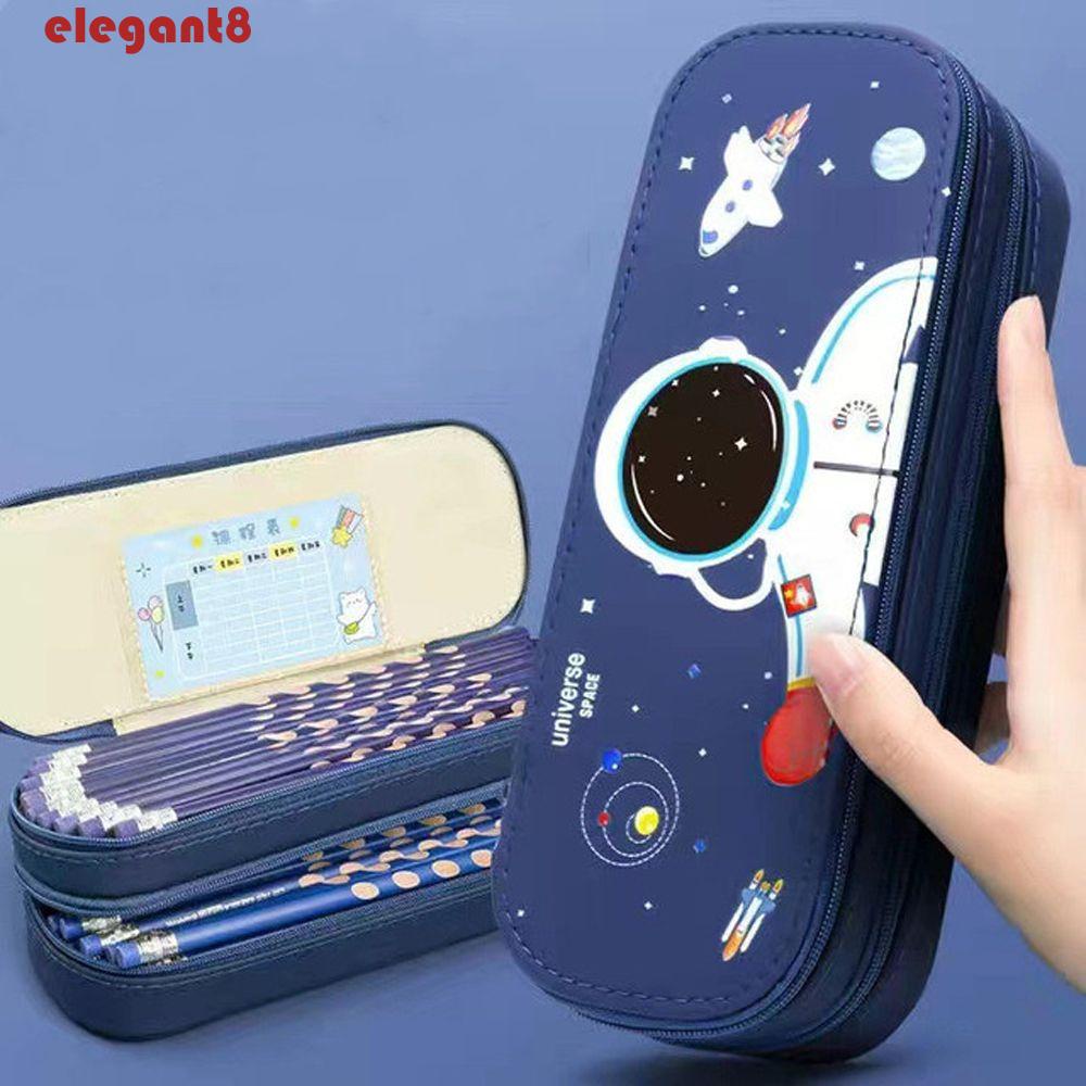 Túi Đựng Bút Hình Phi Hành Gia Không Gian Sáng Tạo Chống Nước Sức Chứa Lớn