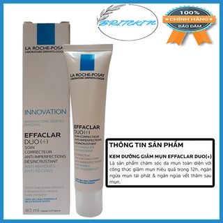 Kem Bôi Mụn La Roche-Posay Effaclar Duo[+] 40ml
