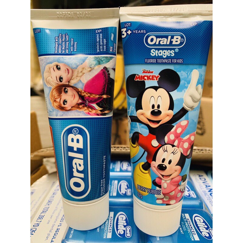 Kem Đánh Răng Oral-B cho bé trên 3 tuổi 92gr