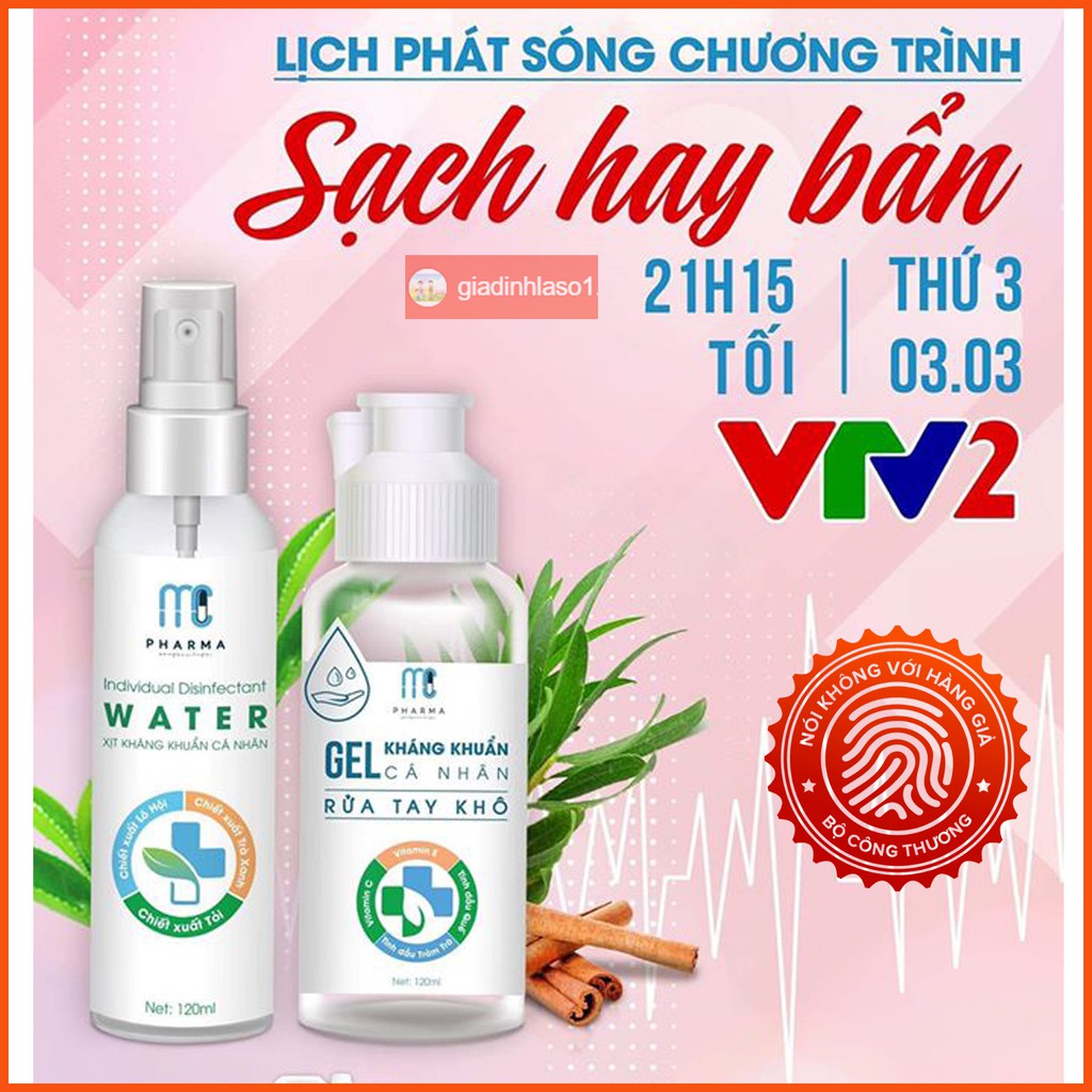 [ Hàng Sẵn - Đủ Giấy Tờ] Nước Rửa Tay Khô Xịt Kháng Khuẩn Chính Hãng Bảo Vệ Sức Khỏe