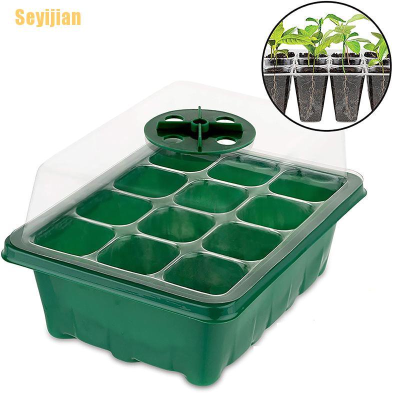 Set 10 Khay Đựng Hạt Giống (12 Ô)