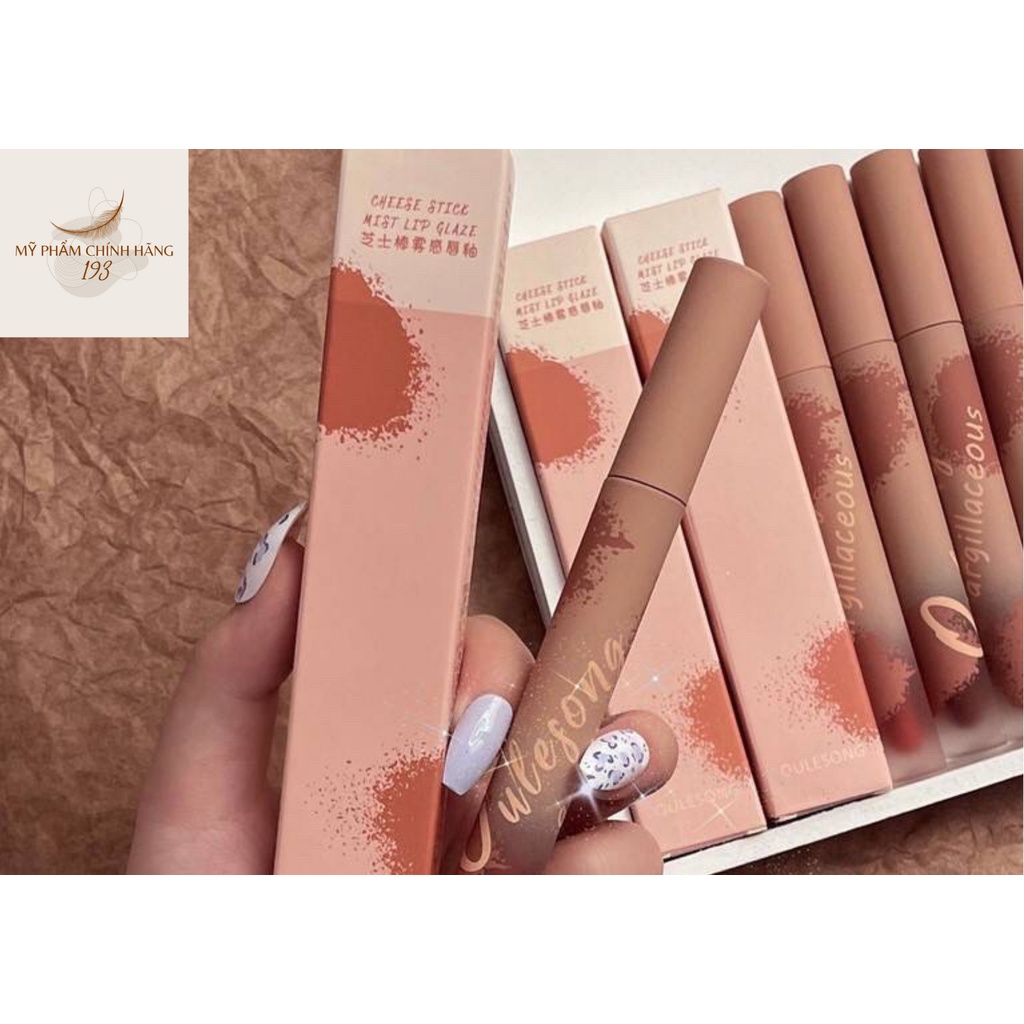 [MUA LÀ NHẬN QUÀ] Son Kem LÌ Son Siêu Mềm Mướt Môi Nhiều Tông Màu Cho Nữ