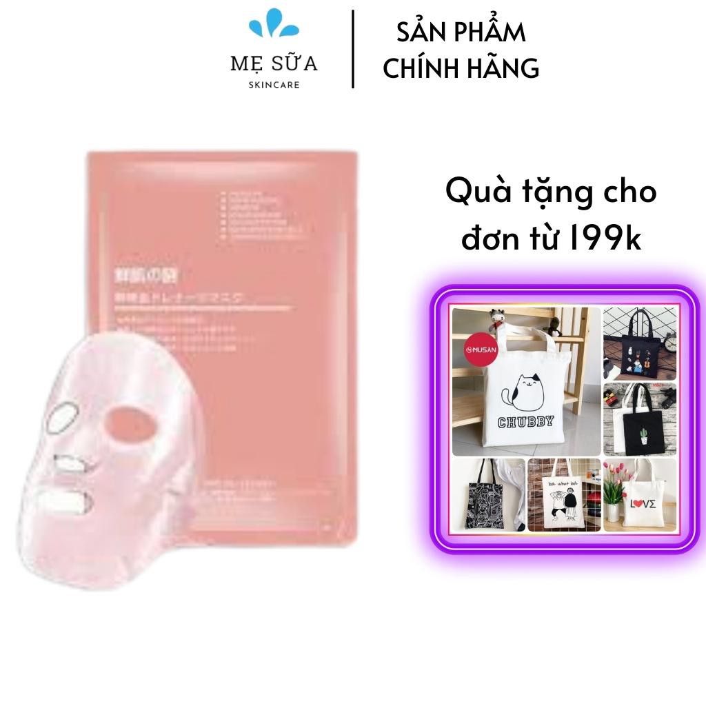 Mặt nạ nhau thai cừu cuống rốn tế bào gốc Nhật Bản Rwine Beauty dưỡng da, cung cấp độ ẩm, tái tạo collagen
