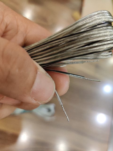 Dây loa Onkyo mạ bạc dài 3 mét và 10 mét ( sợi đôi )