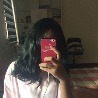 Thuốc nhuộm tóc màu Xanh Rêu kèm trợ oxy