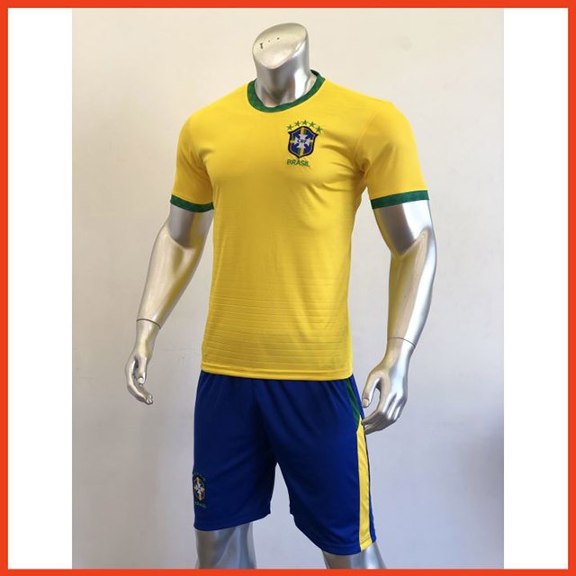 Áo Đấu Đội Tuyển Brazil 2020-2021 MÀU VÀNG