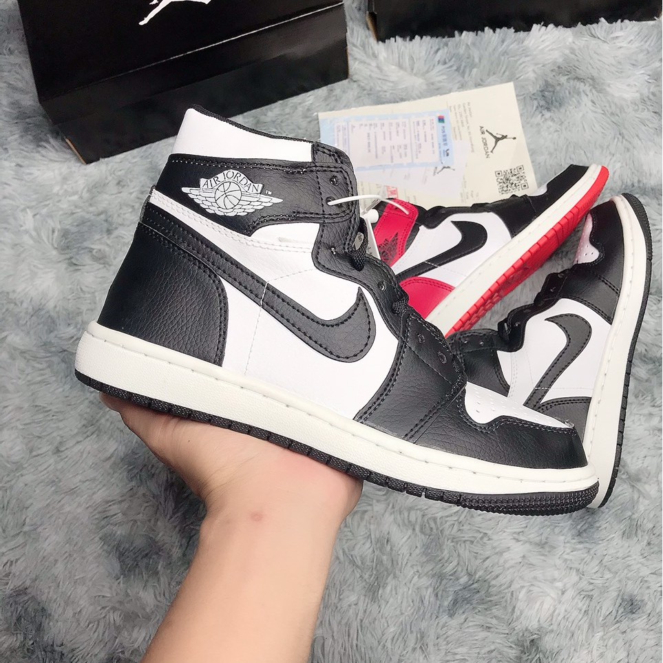 [Mã FAGREEN245 giảm tới 30K đơn 99K] [KÈM HỘP+BILL] Giày thể Thao JD1 cao cổ đen trắng, cổ cao đen đỏ Nam nữ | BigBuy360 - bigbuy360.vn