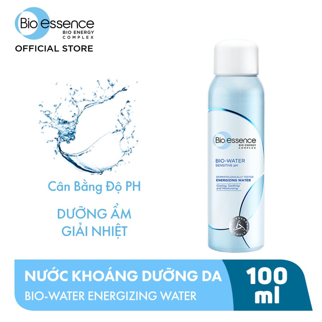 Nước khoáng Bio-Essence Bio-Water Energizing Water 100ml dưỡng da ẩm mượt mịn màng