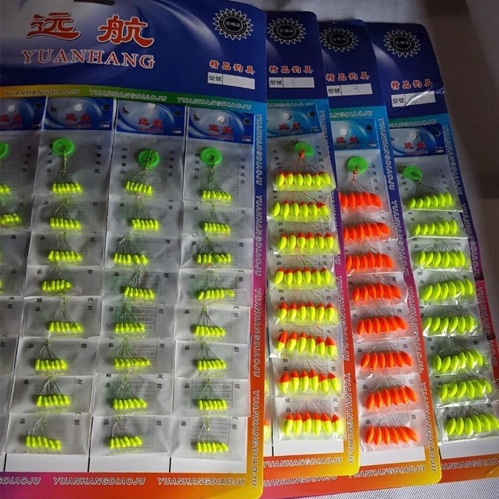 Phao Câu Cá Pesca Hình Oval Nhiều Màu Sắc