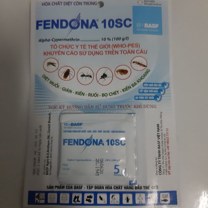 Thuốc Diệt Muỗi FeDoNa 10SC