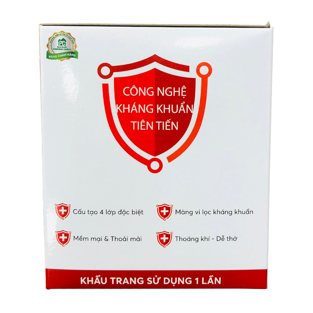 Khẩu Trang Y Tế 4 Lớp Karofi Kháng Khuẩn Cao Cấp (50 chiếc/hộp) | BigBuy360 - bigbuy360.vn