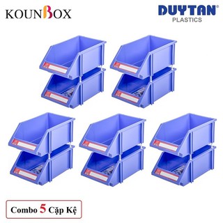 Combo 5 Cặp Kệ Để Dụng Cụ Duy Tân Size Lớn - No.718 | 21 x 34 x 30 cm | Khay chuyên đựng ốc vít, phân loại dụng cụ..
