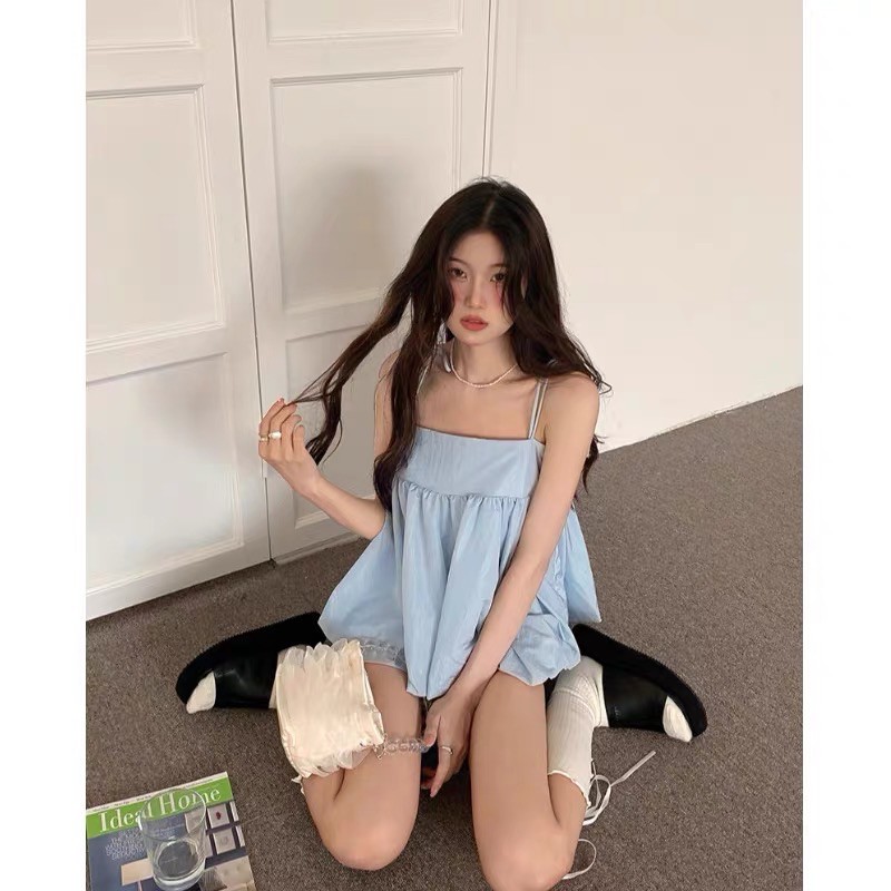 Áo hai dây nữ babydoll