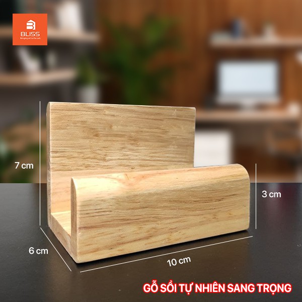 Giá kê điện thoại gỗ giúp dựng điện thoại gọn gàng và trang trí bàn làm việc sang trọng | BigBuy360 - bigbuy360.vn