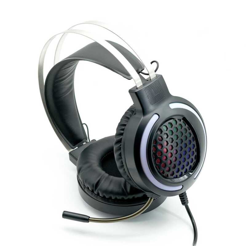 Tai Nghe Headphone Gaming Hoco ESD03 Có Mic Đàm Thoại, Đèn LED Siêu Đẹp, Độ Bền Cao. Bảo Hành 12 Tháng