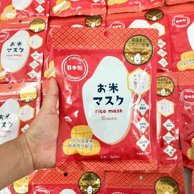 MẶT NẠ GẠO IAC - LABO
