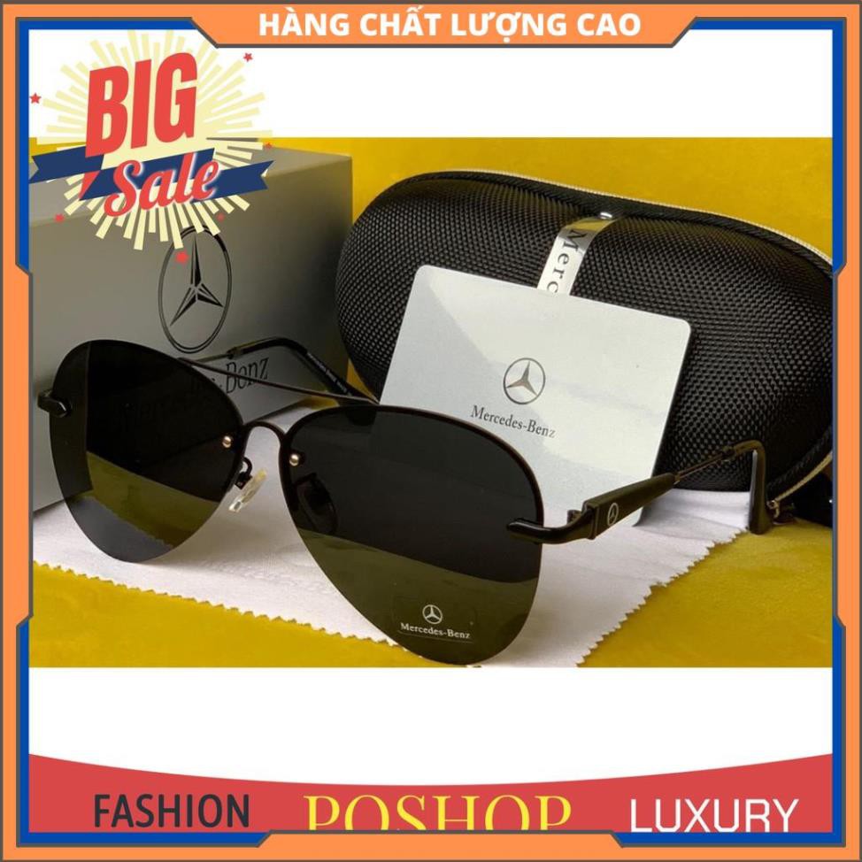KÍNH MÁT NAM M1 CAO CẤP CỰC MEN GỌNG ĐEN TRÒNG POLARIZED UV400 CHÓNG CHÓI  HÀNG XỊN