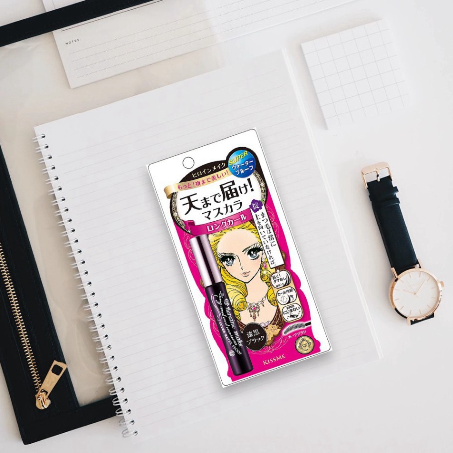 Chuốt Mi Kiss Me - Mascara Isehan Heroine Kiss Me Long & Curl Super Water Proof Z1