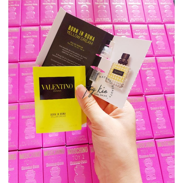 [ Vial 1.2ml ] Mẫu Thử Nước Hoa Va.lentino - Donna Born In Roma Yellow Dream For Her