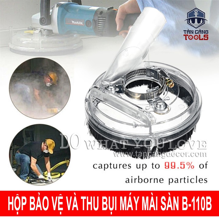 Hộp Bảo Vệ Và Thu Bụi Máy Mài Sàn B-110B