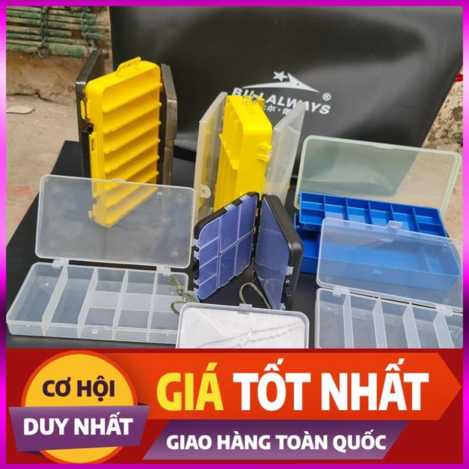 [Xả Kho 3 Ngày] Hộp đựng phụ kiện câu cá, mồi giả , hộp đựng mồi câu lure giá rẻ tiện lợi